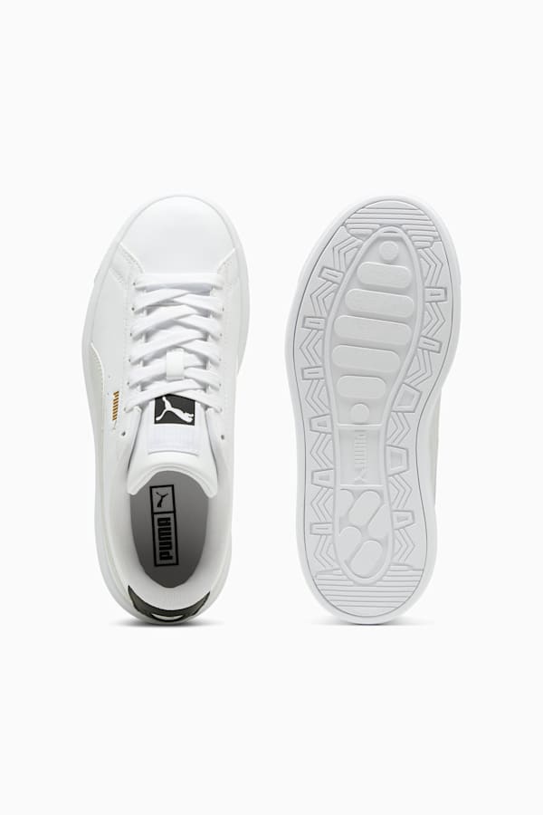 Lajla Clean Sneakers Women, PUMA White-Feather Gray, extralarge-GBR