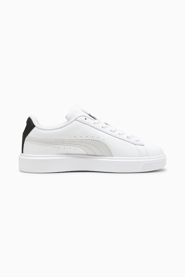 Lajla Clean Sneakers Women, PUMA White-Feather Gray, extralarge-GBR