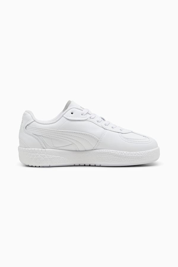 Palermo Moda Leather Sneakers Women, PUMA White, extralarge