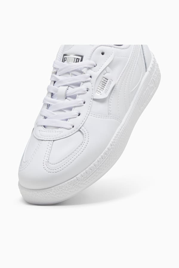 Palermo Moda Leather Sneakers Women, PUMA White, extralarge