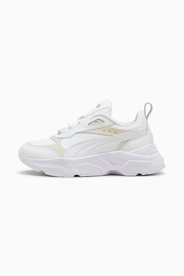 Cassia Lux Sneakers Unisex, PUMA White-Alpine Snow-PUMA Gold, extralarge-GBR