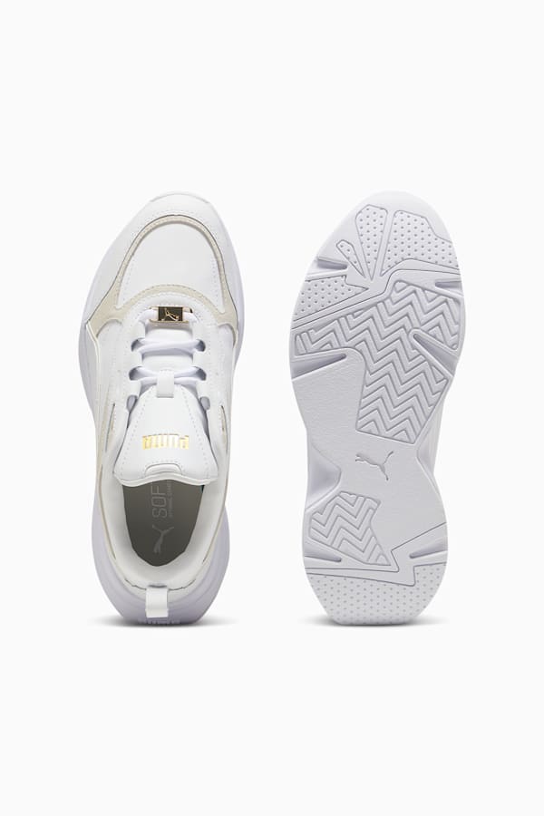Cassia Lux Sneakers Unisex, PUMA White-Alpine Snow-PUMA Gold, extralarge-GBR