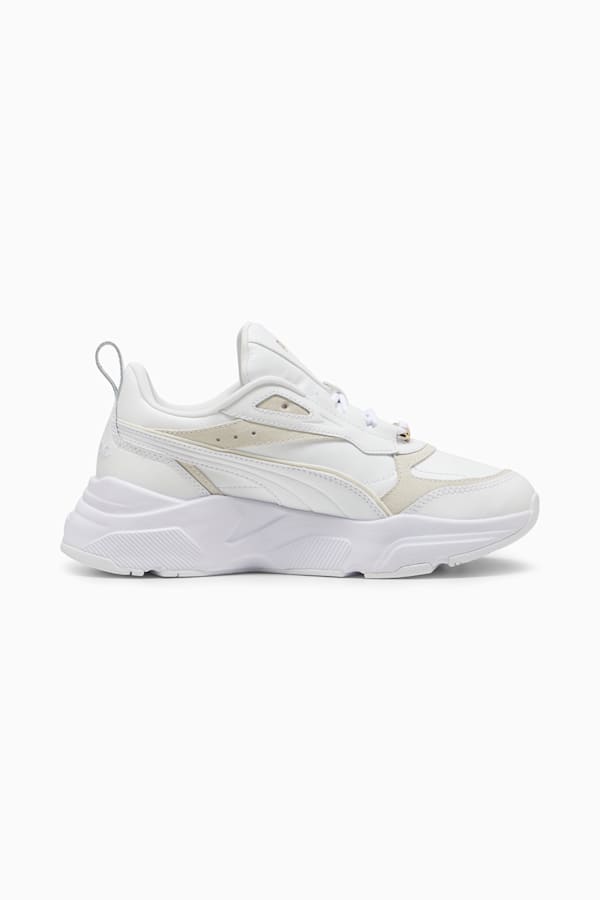 Cassia Lux Sneakers Unisex, PUMA White-Alpine Snow-PUMA Gold, extralarge-GBR
