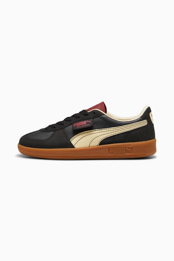 Palermo Players Lane Sneakers Unisex, PUMA Black-Intense Red, extralarge