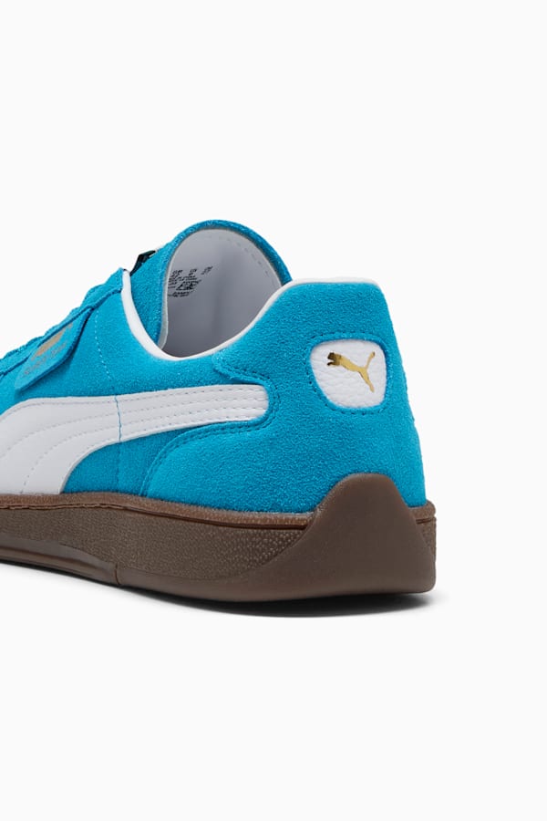Super Team Suede Sneakers Unisex, Tropical Blue-PUMA White, extralarge-GBR