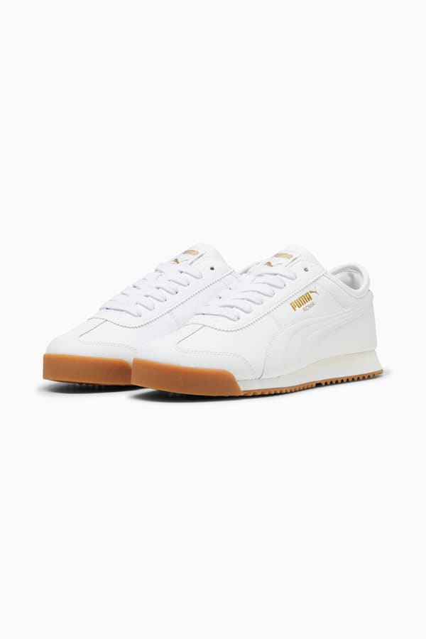Roma 68 Revival Sneakers Unisex, PUMA White-Warm White-Gum, extralarge