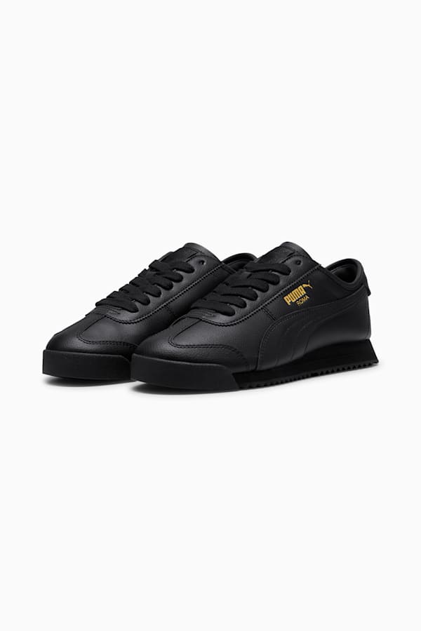 Roma 68 Revival Sneakers Unisex, PUMA Black-Puma Team Gold, extralarge