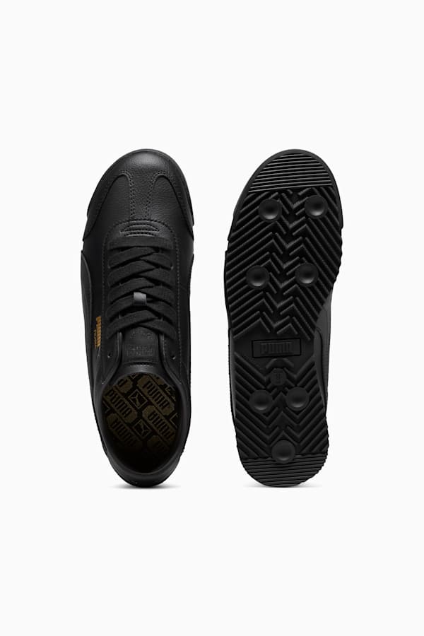 Roma 68 Revival Sneakers Unisex, PUMA Black-Puma Team Gold, extralarge
