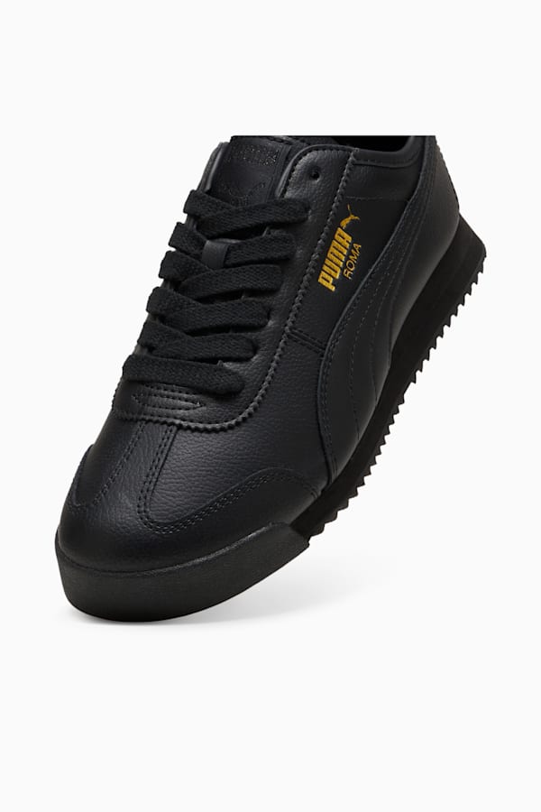 Roma 68 Revival Sneakers Unisex, PUMA Black-Puma Team Gold, extralarge