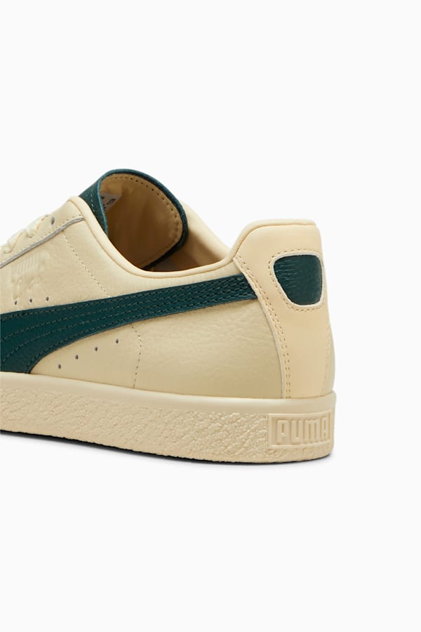 Clyde Players Lane Sneakers Unisex, Creamy Vanilla-Dark Myrtle, extralarge-DFA