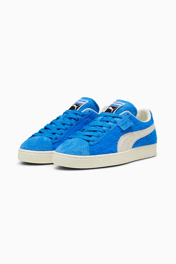 Suede Mohair Sneakers Unisex, PUMA Team Royal-Frosted Ivory, extralarge