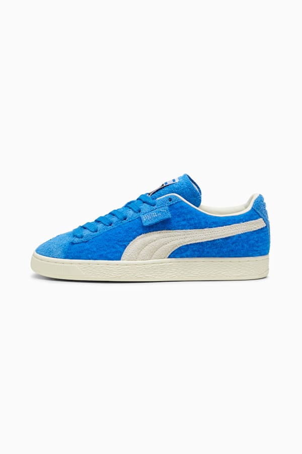 Suede Mohair Sneakers Unisex, PUMA Team Royal-Frosted Ivory, extralarge