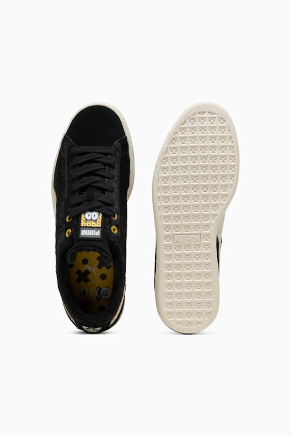 Suede FELIX THE CAT Sneakers Unisex, PUMA Black-Pelé Yellow, extralarge