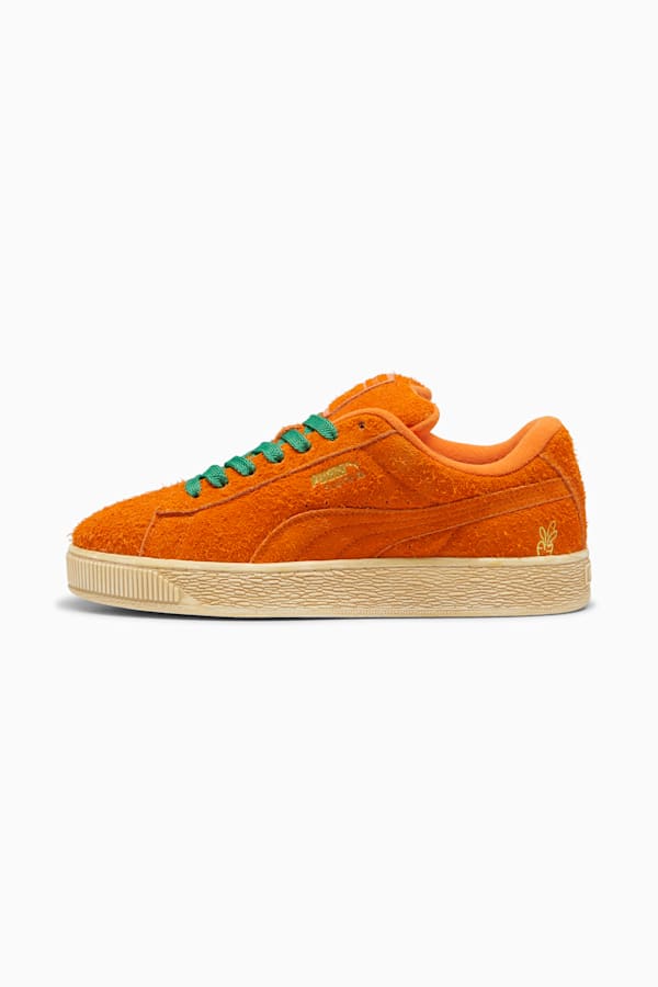 Suede XL CARROTS Sneakers, Rickie Orange-Warm White, extralarge