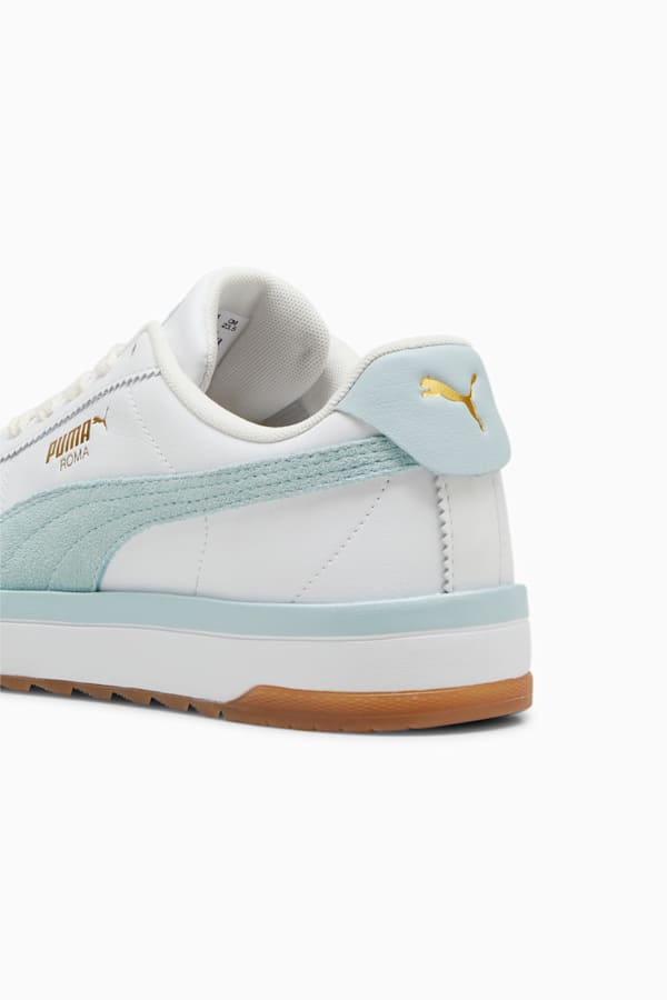 Roma Feminine Vintage Sneakers Women, PUMA White-Frosted Dew, extralarge-GBR