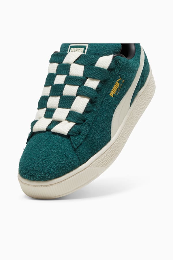Suede XL Jackhammer Sneakers Unisex, Dark Myrtle-Frosted Ivory-Vapor Gray, extralarge-GBR