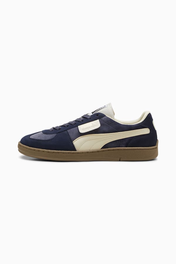 Navy velvet sneakers sales