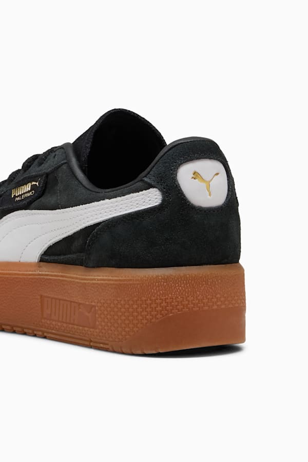 Palermo Elevata Sneakers Women, PUMA Black-Gum, extralarge