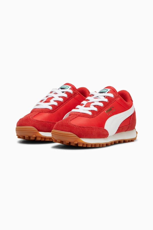 Easy Rider Vintage Sneakers Kids, PUMA Red-PUMA White, extralarge