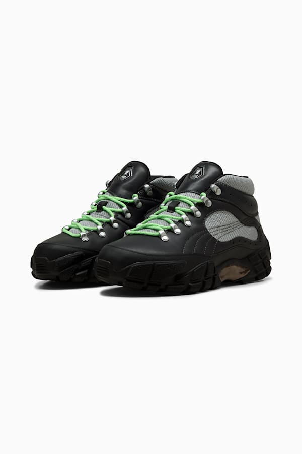 PUMA x SKEPTA Skope Mid Boot Unisex, Flat Dark Gray-PUMA Silver-PUMA Black, extralarge