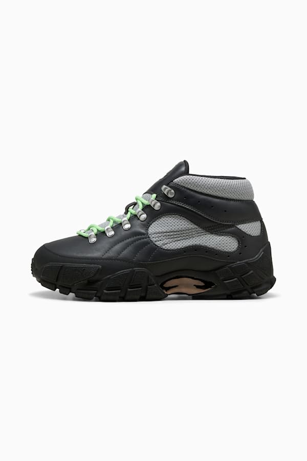 PUMA x SKEPTA Skope Mid Boot Unisex, Flat Dark Gray-PUMA Silver-PUMA Black, extralarge