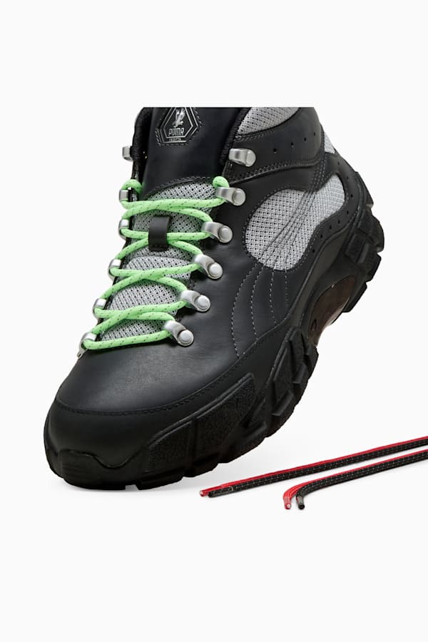 PUMA x SKEPTA Skope Mid Boot Unisex, Flat Dark Gray-PUMA Silver-PUMA Black, extralarge