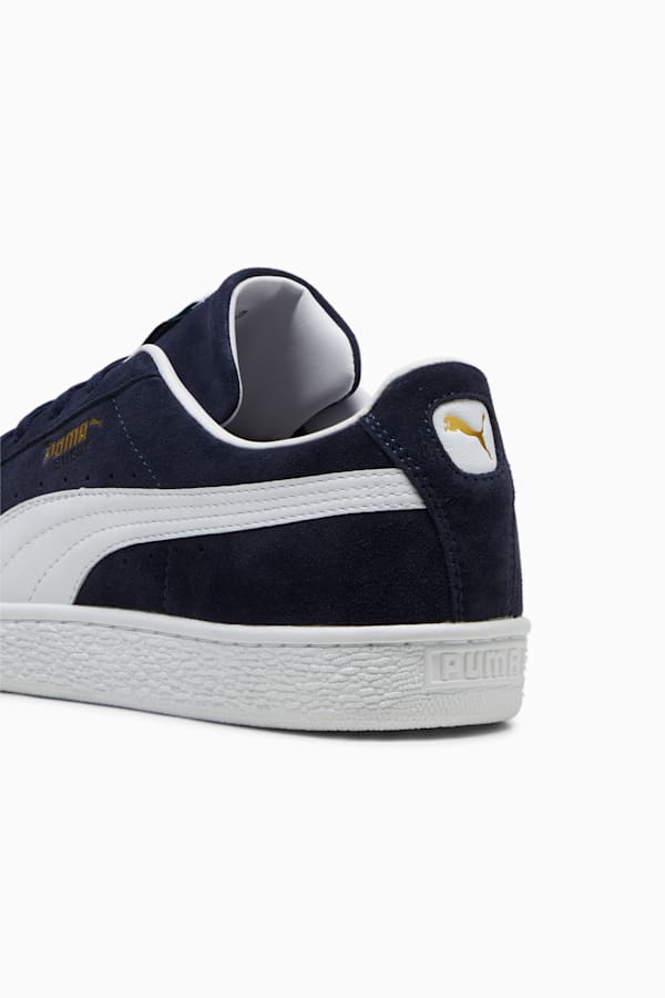 Suede Classic Sneakers Unisex, PUMA Navy-PUMA White, extralarge