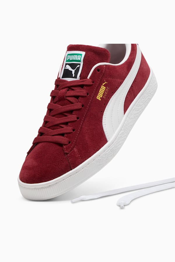 Suede Classic Sneakers Unisex, Team Regal Red-PUMA White, extralarge