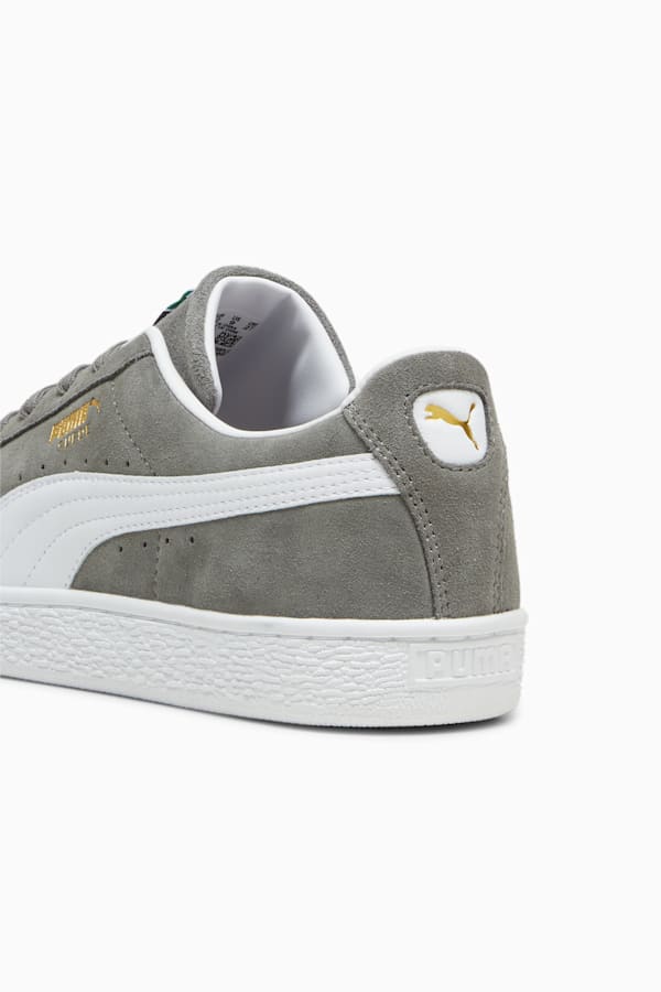 Suede Classic Sneakers Unisex, Cast Iron-PUMA White, extralarge