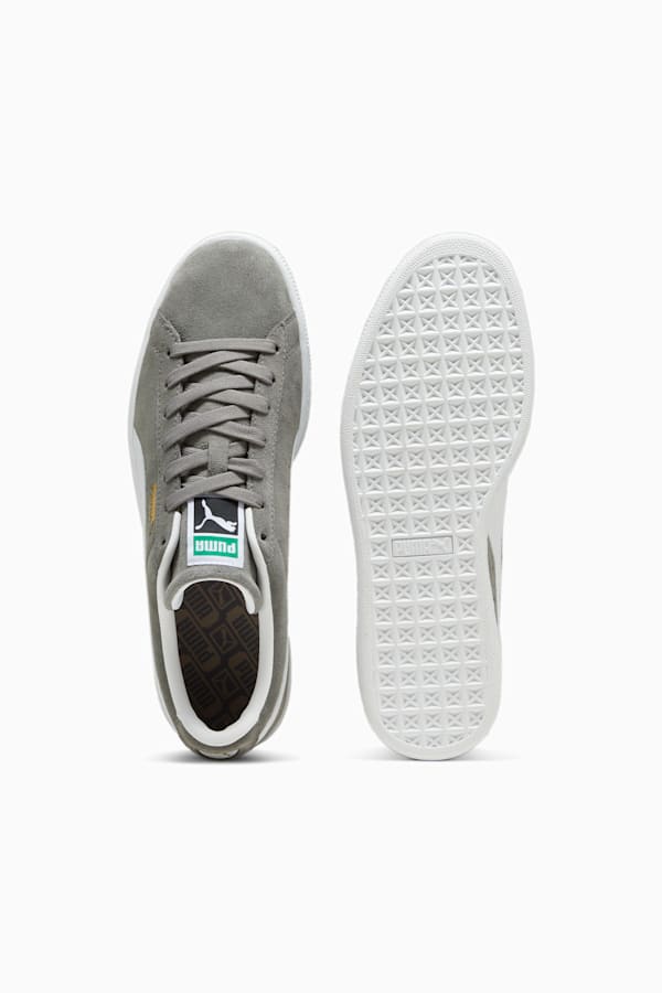 Suede Classic Sneakers Unisex, Cast Iron-PUMA White, extralarge