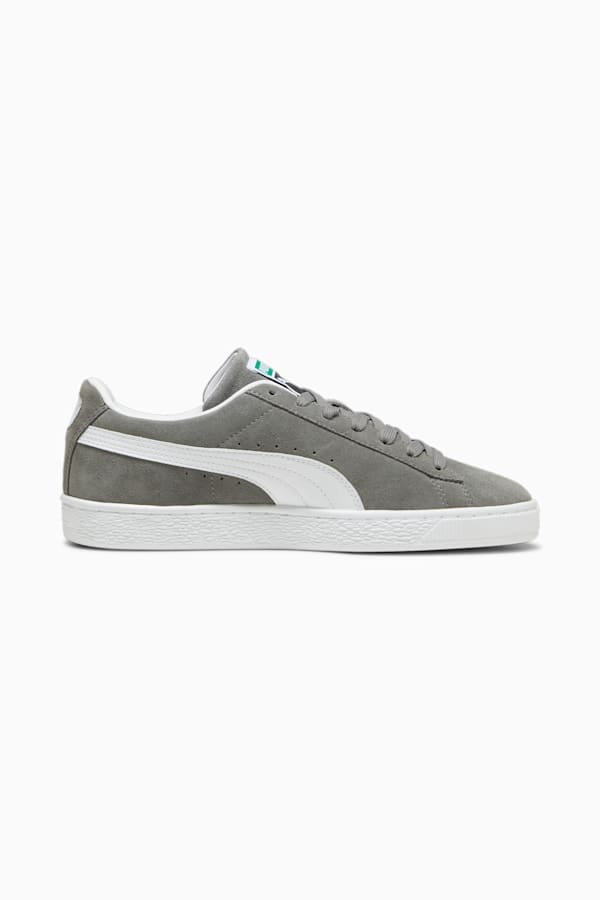 Suede Classic Sneakers Unisex, Cast Iron-PUMA White, extralarge