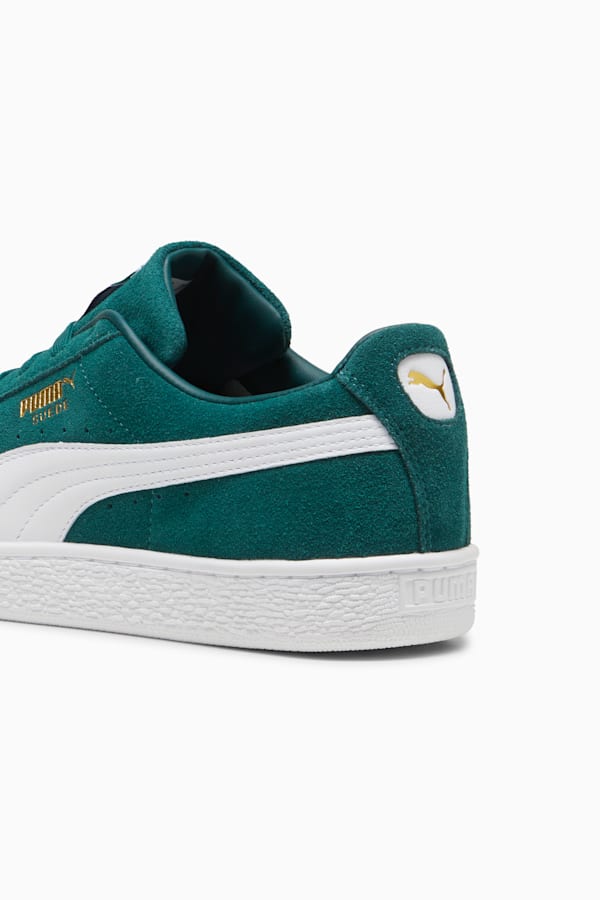 Suede Classic Sneakers Unisex, Dark Myrtle-PUMA White, extralarge