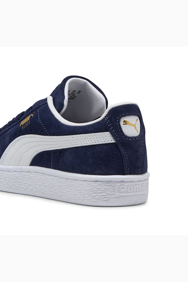 Suede Classic Sneakers Youth, PUMA Navy-PUMA White, extralarge