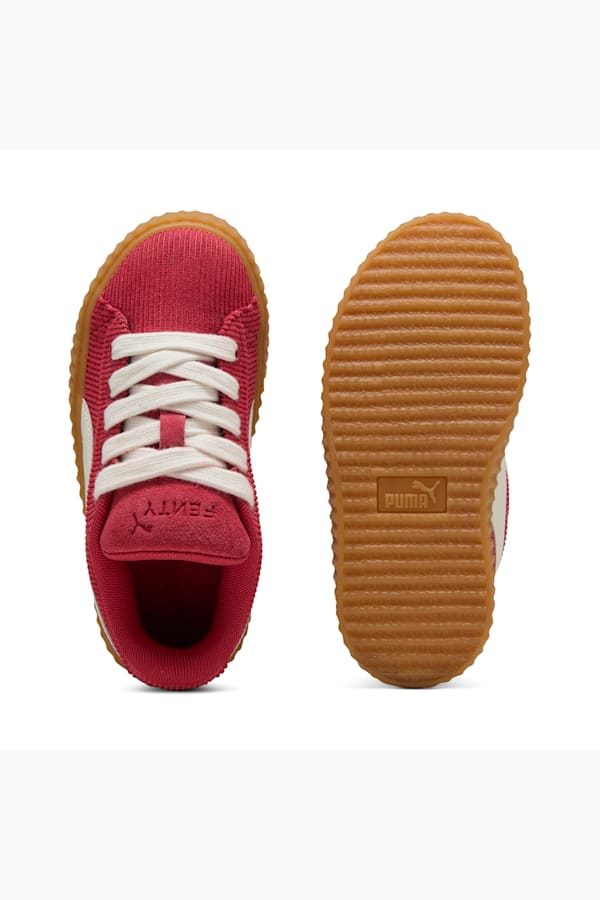 FENTY x PUMA Creeper Phatty In Session Sneakers Kids, Club Red-Warm White-Gum, extralarge