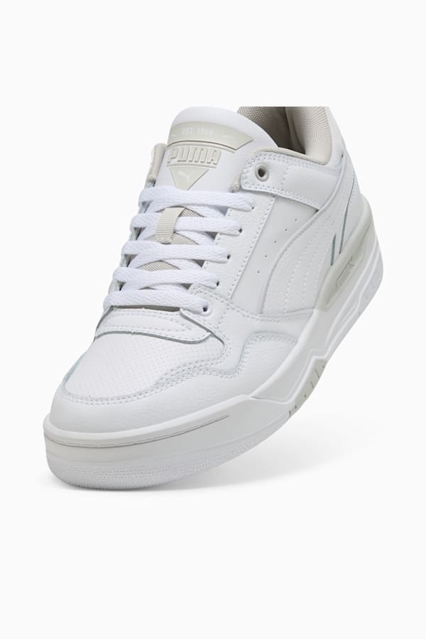 Rebound Retro Sneakers Unisex, PUMA White-Cool Light Gray, extralarge