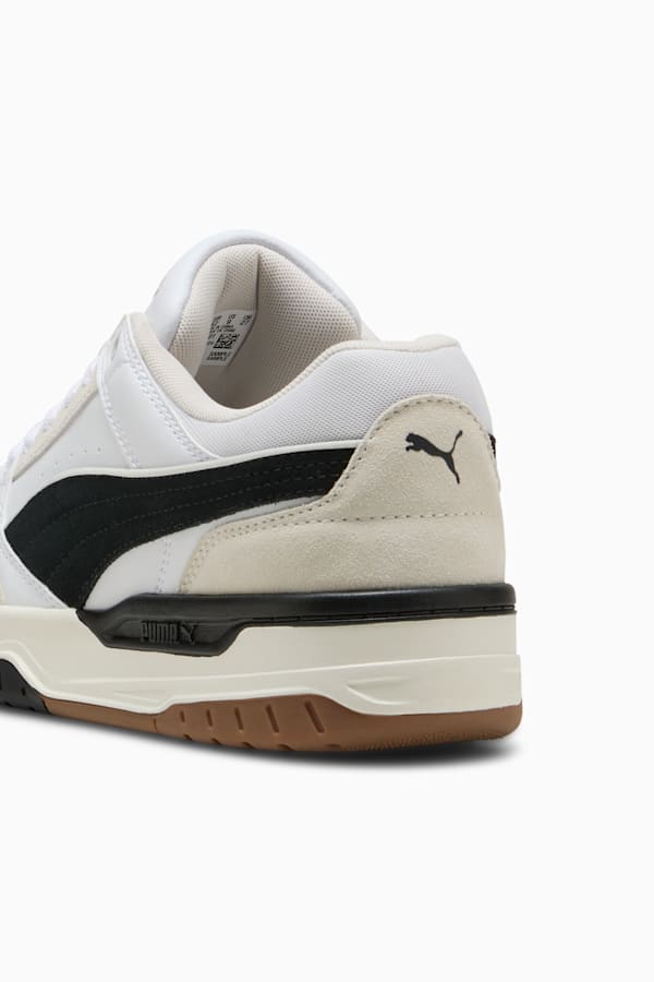 Rebound Retro Sneakers Unisex, PUMA White-PUMA Black-Feather Gray, extralarge