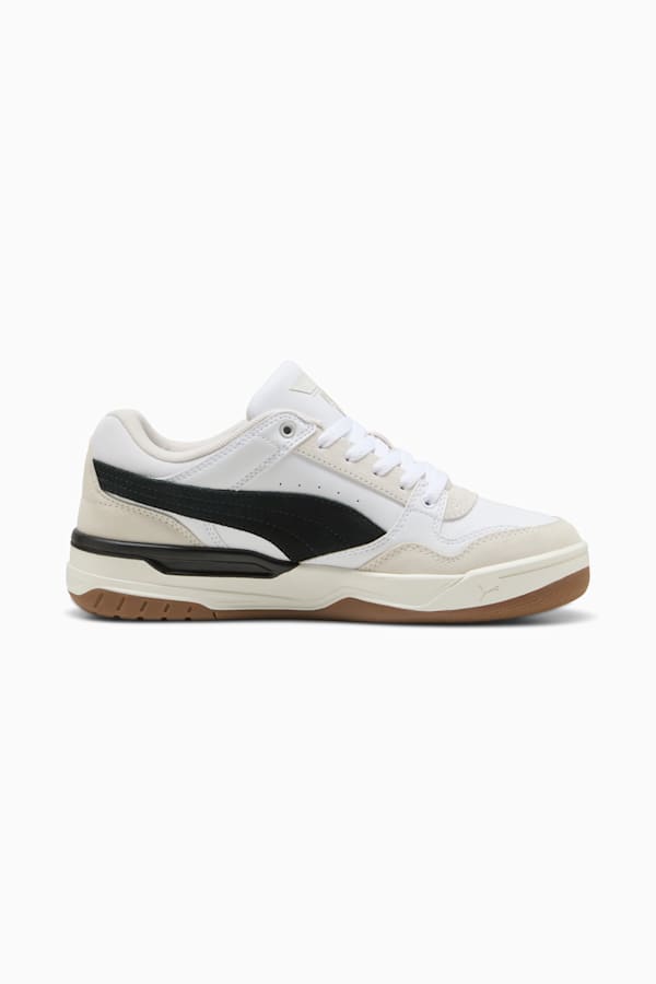 Rebound Retro Sneakers Unisex, PUMA White-PUMA Black-Feather Gray, extralarge