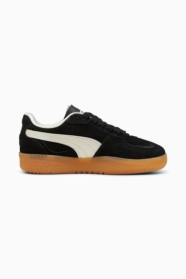 Palermo Moda Xtra Gum Sneakers Women, PUMA Black-Frosted Ivory-PUMA Gold, extralarge