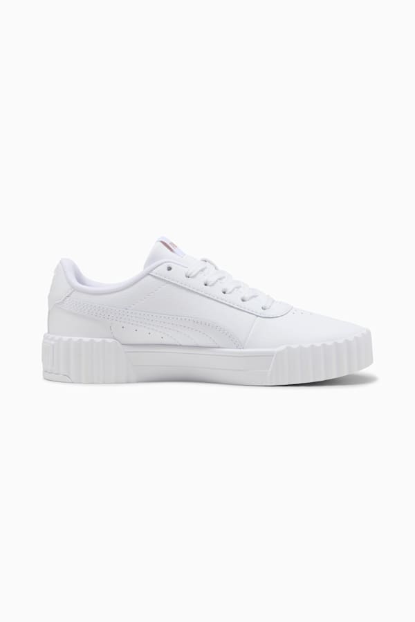 Carina 3.0 Sneakers Women, PUMA White-PUMA Gold, extralarge-GBR
