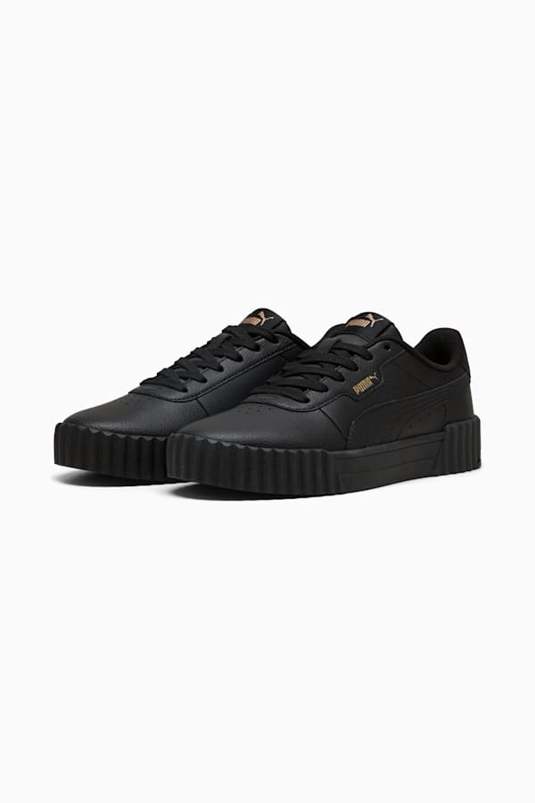 Carina 3.0 Sneakers Women, PUMA Black-PUMA Gold, extralarge-GBR