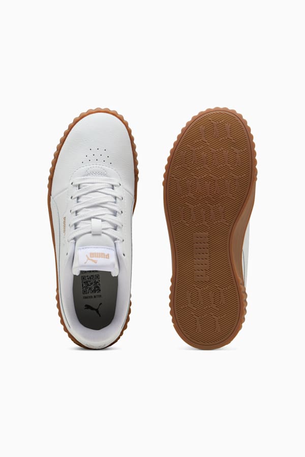 Carina 3.0 Sneakers Women, PUMA White-PUMA Gold-Gum, extralarge-GBR