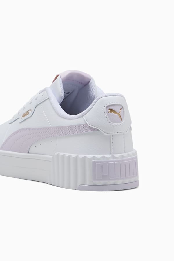 Carina 3.0 Sneakers Women, PUMA White-Lilac Frost-PUMA Gold, extralarge-GBR