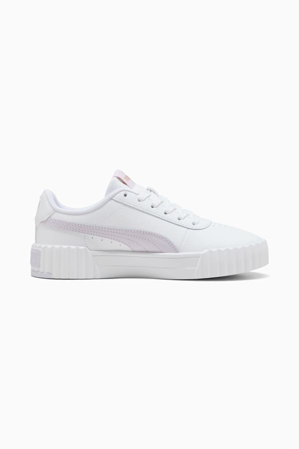 Carina 3.0 Sneakers Women, PUMA White-Lilac Frost-PUMA Gold, extralarge-GBR