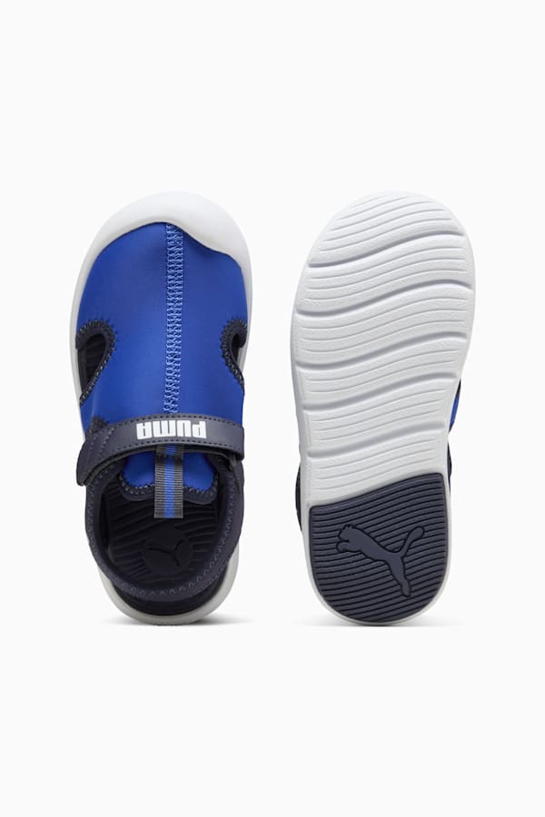 Fun Racer Sandals Kids, Vivid Blue-PUMA White-New Navy, extralarge