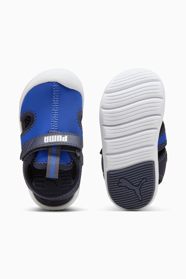 Fun Racer Sandals Toddler, Vivid Blue-PUMA White-New Navy, extralarge