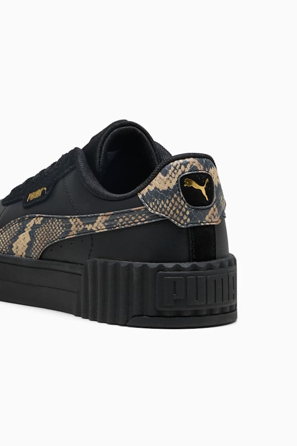 Carina 3.0 Snake Chic Women, PUMA Black-PUMA Gold, extralarge