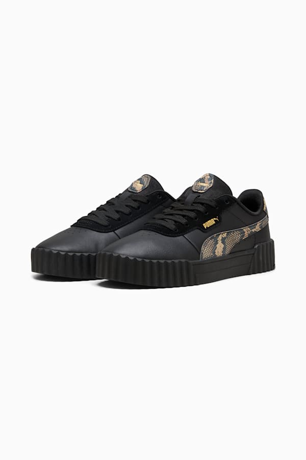 Carina 3.0 Snake Chic Women, PUMA Black-PUMA Gold, extralarge