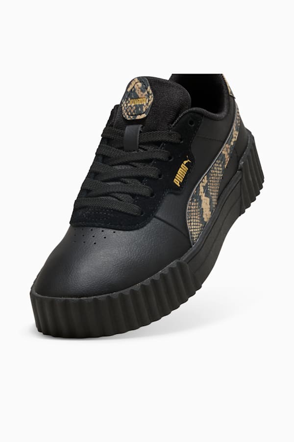 Carina 3.0 Snake Chic Women, PUMA Black-PUMA Gold, extralarge