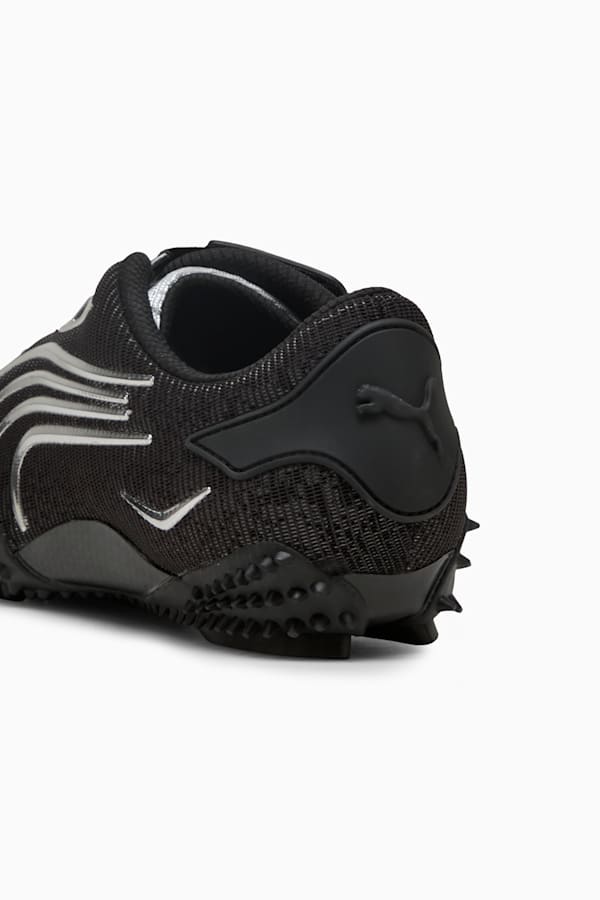 Mostro Metallic Sneakers Unisex, PUMA Black-PUMA Silver, extralarge