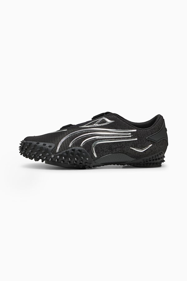 Mostro Metallic Sneakers Unisex, PUMA Black-PUMA Silver, extralarge